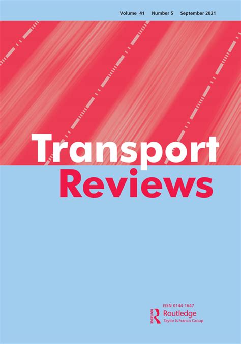 Full article: Urban transportation sustainability assessments: a .